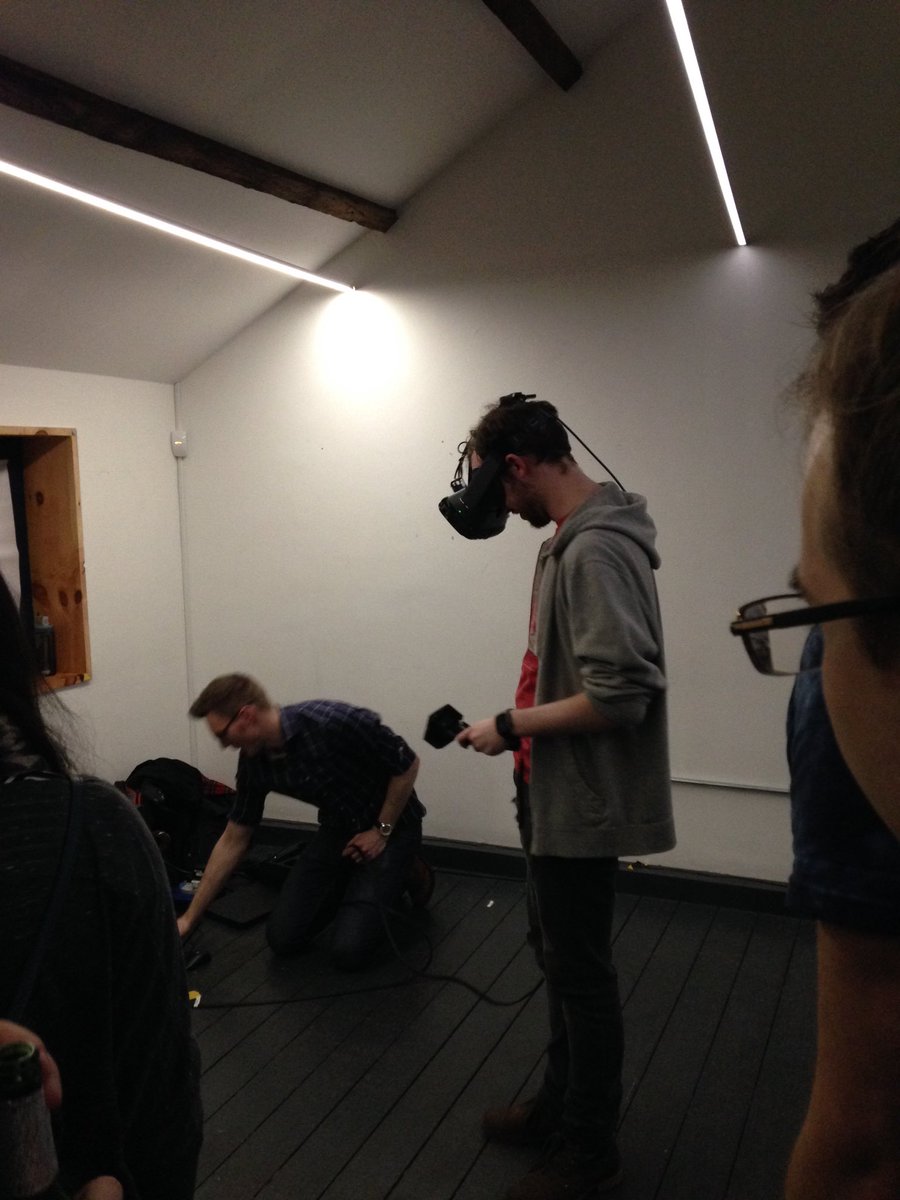 R_Michalak's tweet photo. Some photos from the #vrmanchester meetup last night at madlab https://t.co/IpeuSt5gBa
