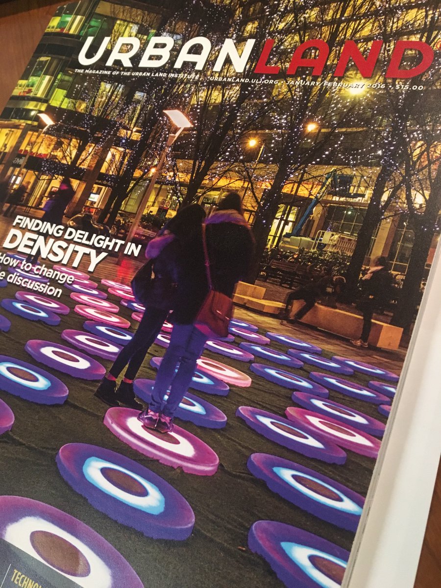 We're in this month's <a href="/UrbanLandInst/">Urban Land Institute</a> mag highlighting our Total Project Delivery for real estate (&amp; all) clients