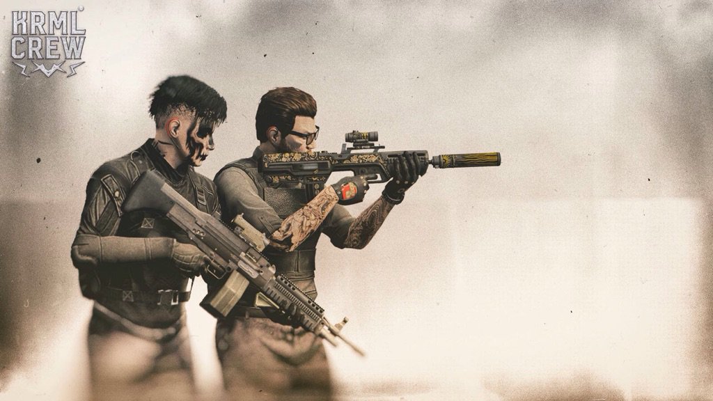 TheGTABase's tweet photo. Awesome Wallpaper of Phisbags &amp; his crewmate #GTAOnline https://t.co/2qKqvWQH0b