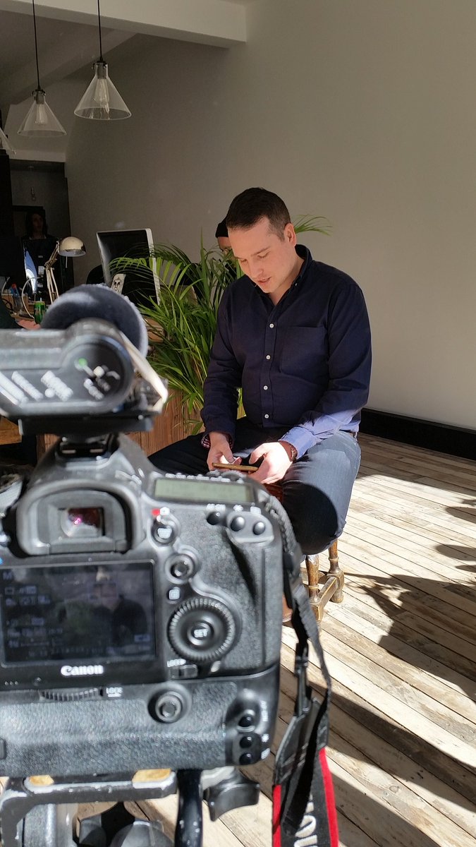 Prod2Net's tweet image. Our Founder and Director Paul learning his lines for his big part 😜 #behindthescenes #entrepreneur #business