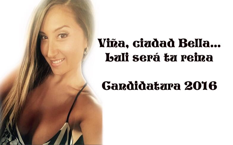 EventosLuli's tweet image. Todos a votar por @Lulichile reinadevina.cl porque es la mejor!!! #LuliReinaDeVina