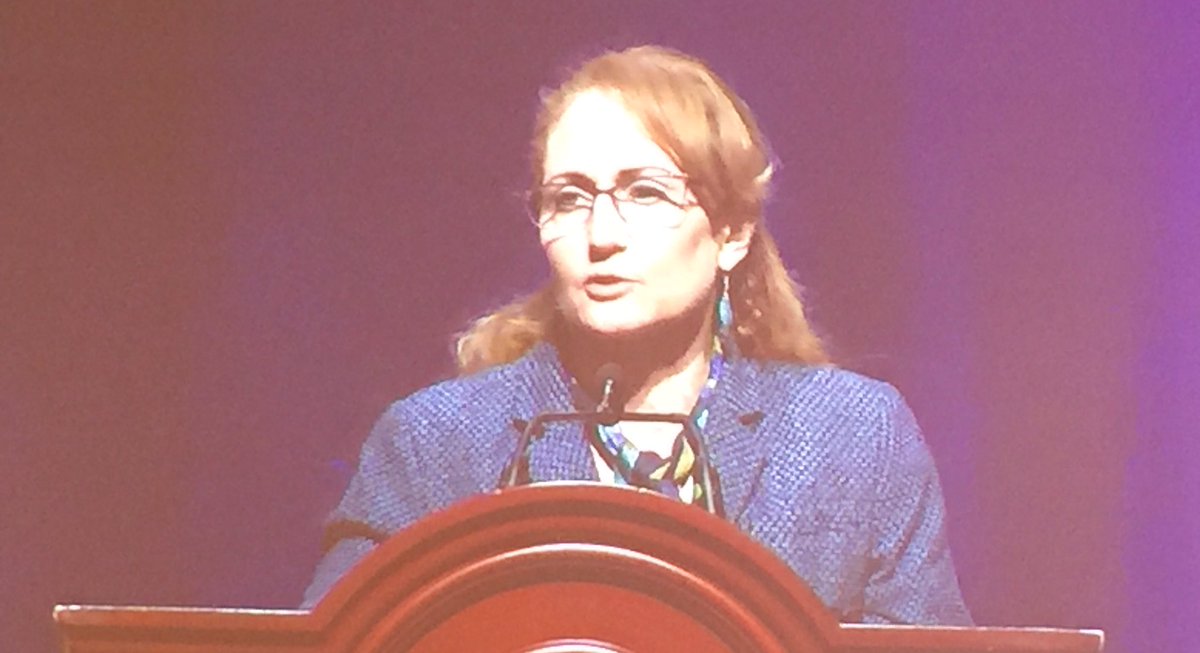 NSUBiology's tweet photo. Dr. Jo Handelsman, Assoc. Dir. of Science, White House Office of Sci &amp; Tech Policy speaks at LSAMP Symp.  #LSAMP25 https://t.co/F8fCpOxJP6