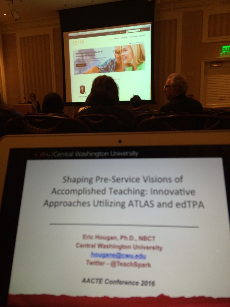 EricHougan's tweet image. Go time! #AACTE16 #edTPA #NBCTStrong
