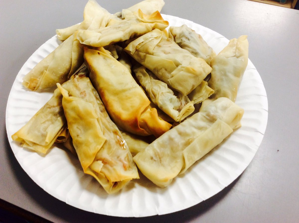 humberclass's tweet photo. Spring rolls went down a treat in yesterday's Chinese New Year celebrations. @fossclass @derwentclass https://t.co/wM73WVfIEG