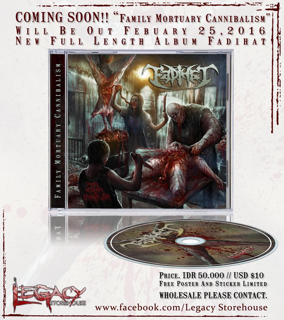 SOON THIS MONTH, FADIHAT NEW ALBUM
* IF YOU LIKE IT, BUY IT
#LegacyStorehouse #DeadRebelRecords #DystrophyRecords