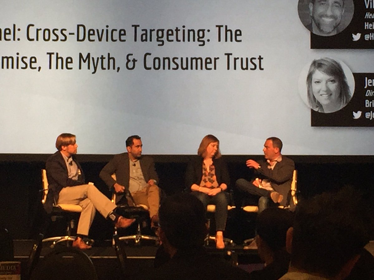 AdTheorent's tweet photo. Anthony Iacovone talking cross-device targeting at #iMediaSummit https://t.co/0GKuL4gpoS