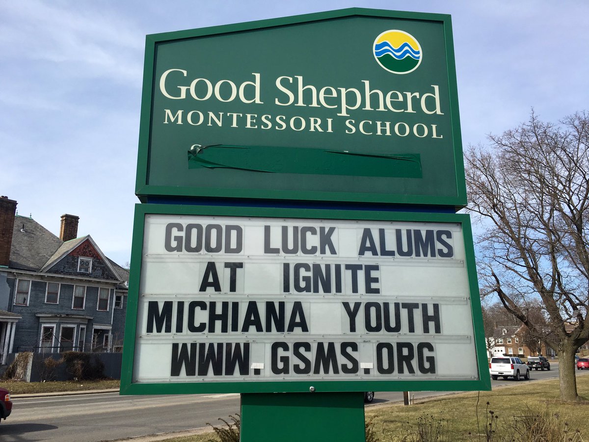 IgniteMichiana's tweet photo. @StJoe_CEO check out the support from Good Shepherd Montessori! #launchceo https://t.co/FV1ygJGWI7