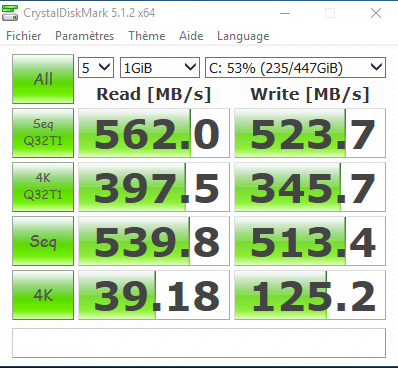 XtremsAdvices's tweet photo. Bien sympa le Extreme Pro de @SSDSanDisk :p https://t.co/zvf0inL2LU
