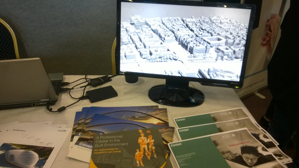 PWArchitects's tweet photo. Demonstrating #ContextCapture @BentleyBIM at #SwindonJobFest https://t.co/Azn6V3pIw0