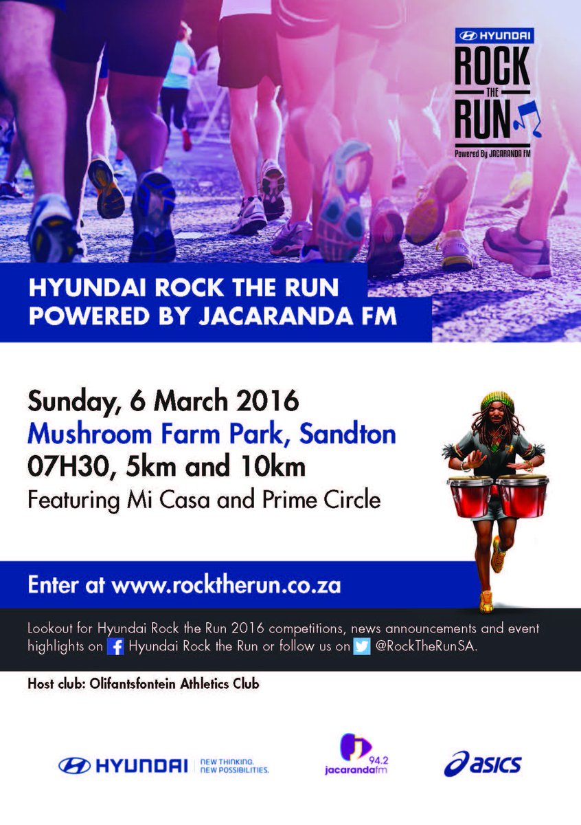 InandaSpirit's tweet photo. @RocktheRunSA looking for your next run @StDavids_Pr @stdavidsmusic this is one you don't want to miss! https://t.co/9MloAcw3xB