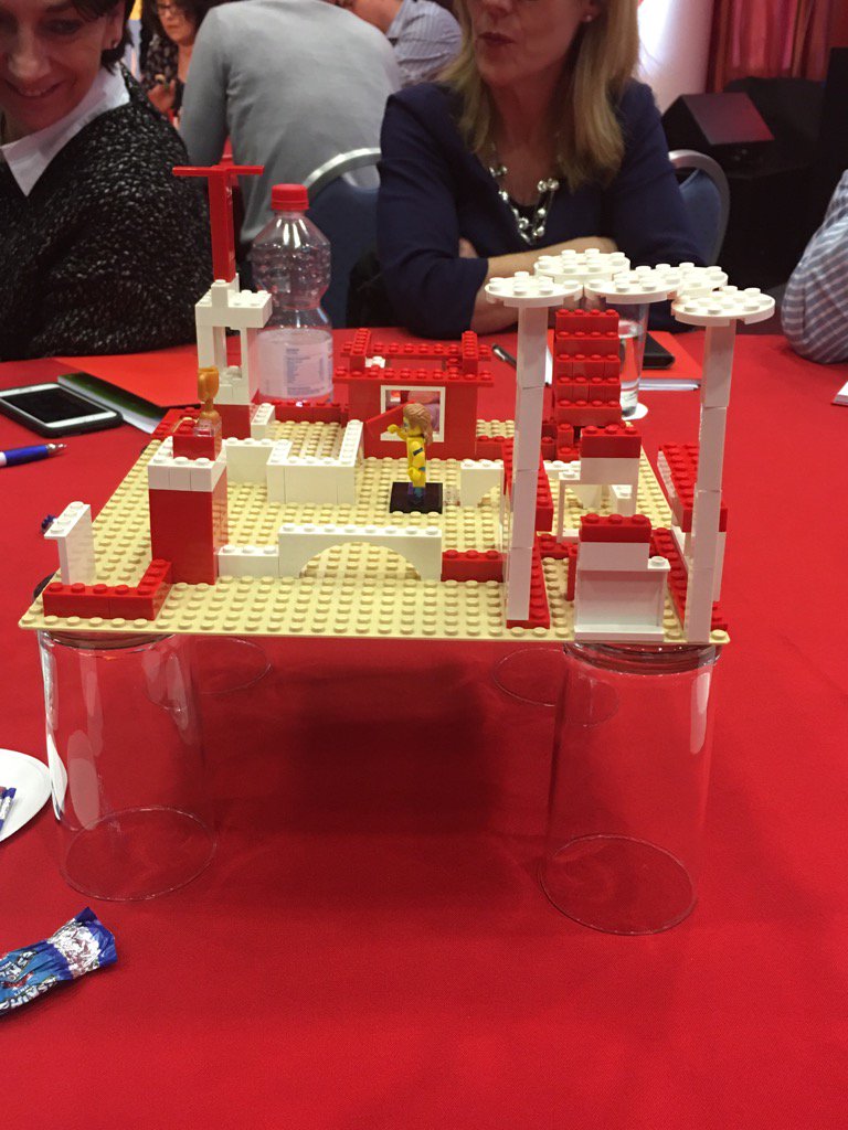 kazwalshee's tweet photo. #Loft2016 Our Lego building rocks!! https://t.co/taWlSVFt2t