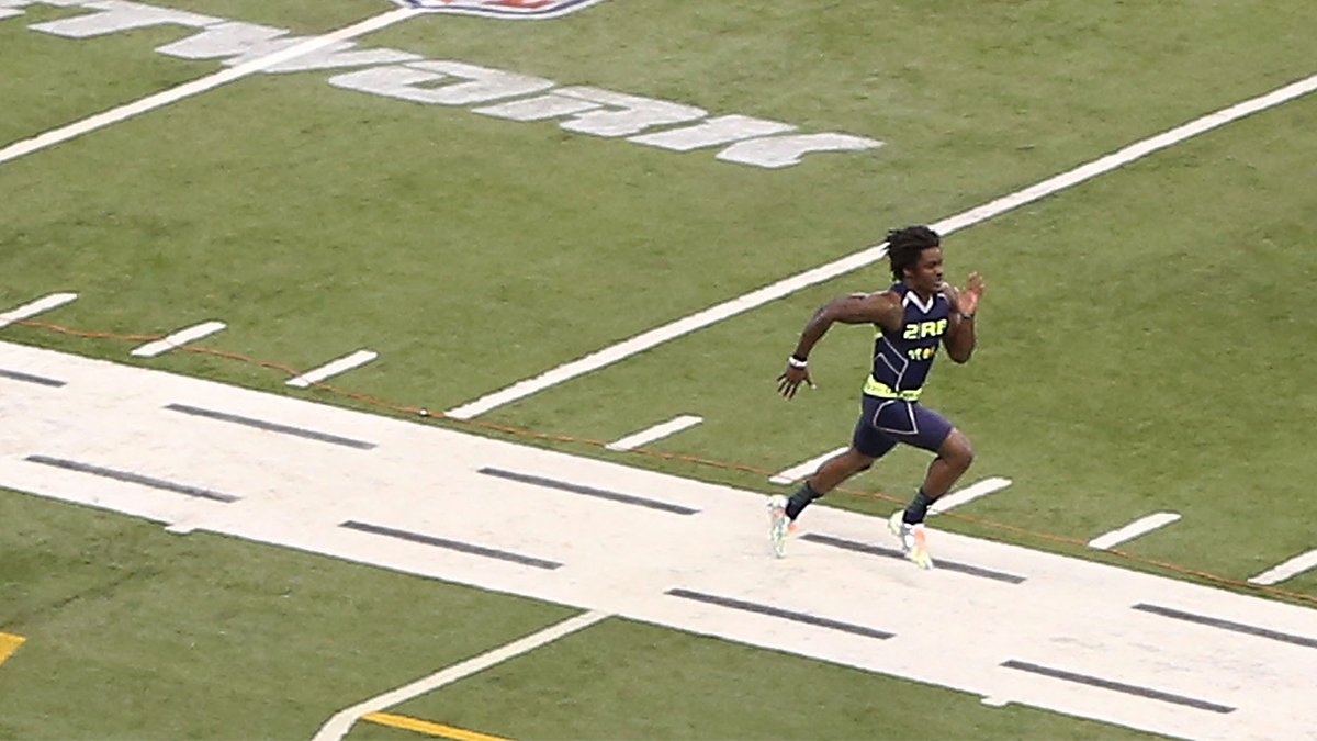 4.26.

Really? Yes, really.

#NFLCombine rewind: <a href="/Dri_Archer1/">Dri Archer #⃣1⃣</a> >> bit.ly/24nhbgc