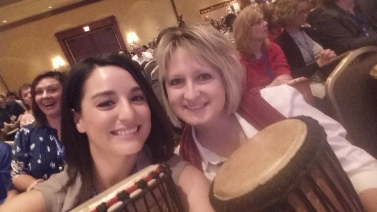 themrsfrazier's tweet photo. Getting #PRFit at #TSPRA16 WITH @JanaPongratz &amp; @DrumCafeEd https://t.co/aURv4WiIKZ