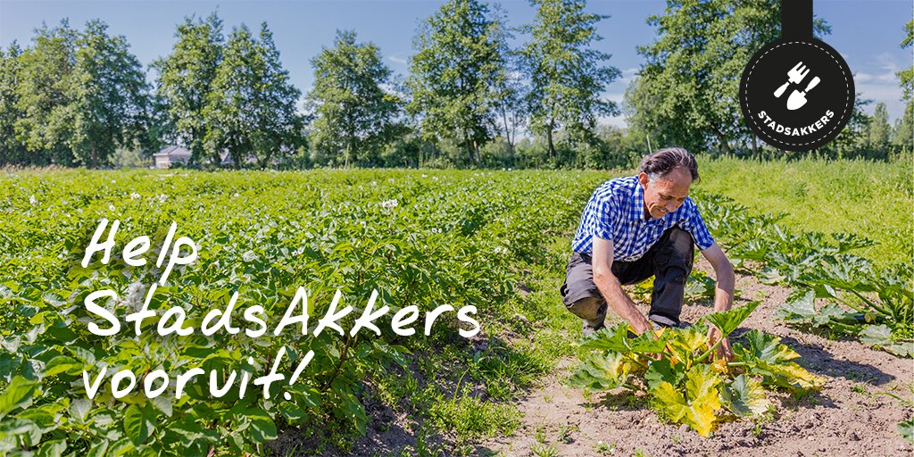 StadsAkkers's tweet photo. We zijn genomineerd voor een donatie! Stem op ons: https://t.co/AZDX1VbcLh en help ons aan de hoofdprijs van €5000,- https://t.co/J6yal1x4ES