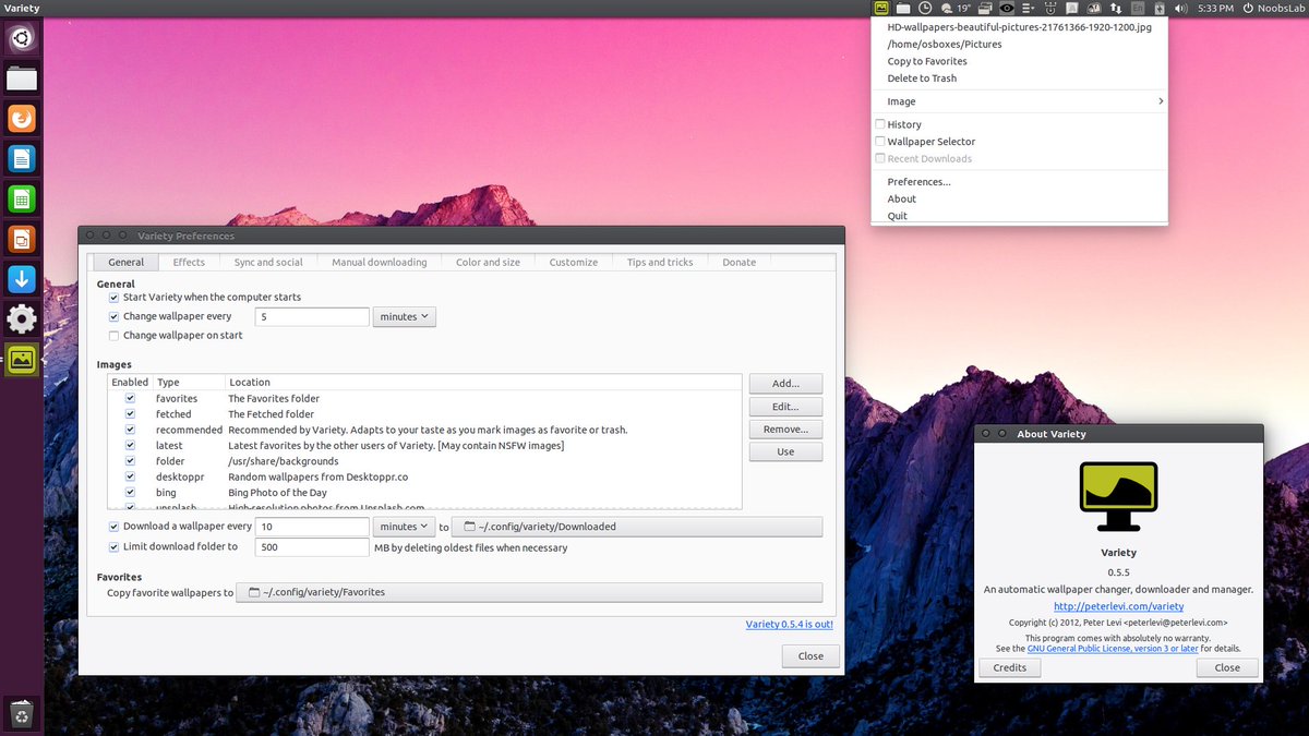 Вышел Variety 0.5.5

Variety – это открытое приложение для изменения фонового рисунка рабоче myubuntu.ru/novosti/vyshel…