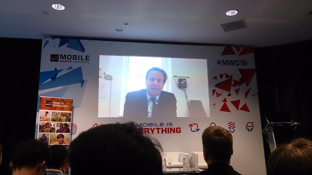 The spirit of #mobile <a href="/DFID_UK/">DFID</a> at #MWC16 discussing the importance of connectivity