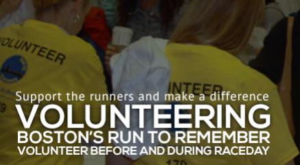 BostonsRTR's tweet photo. Volunteer before or during raceday! Join us this year at Boston's Run to Remember! https://t.co/XrasjRGQ9z https://t.co/r92tNSS6zN