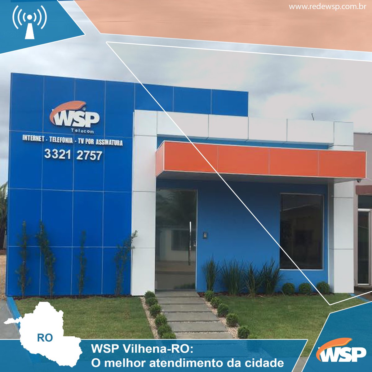 WSPTelecom's tweet photo. O respeito e atenção que você merece!
#VilhenaRO #Velocidade #Internet https://t.co/K4kI1Cvp9z