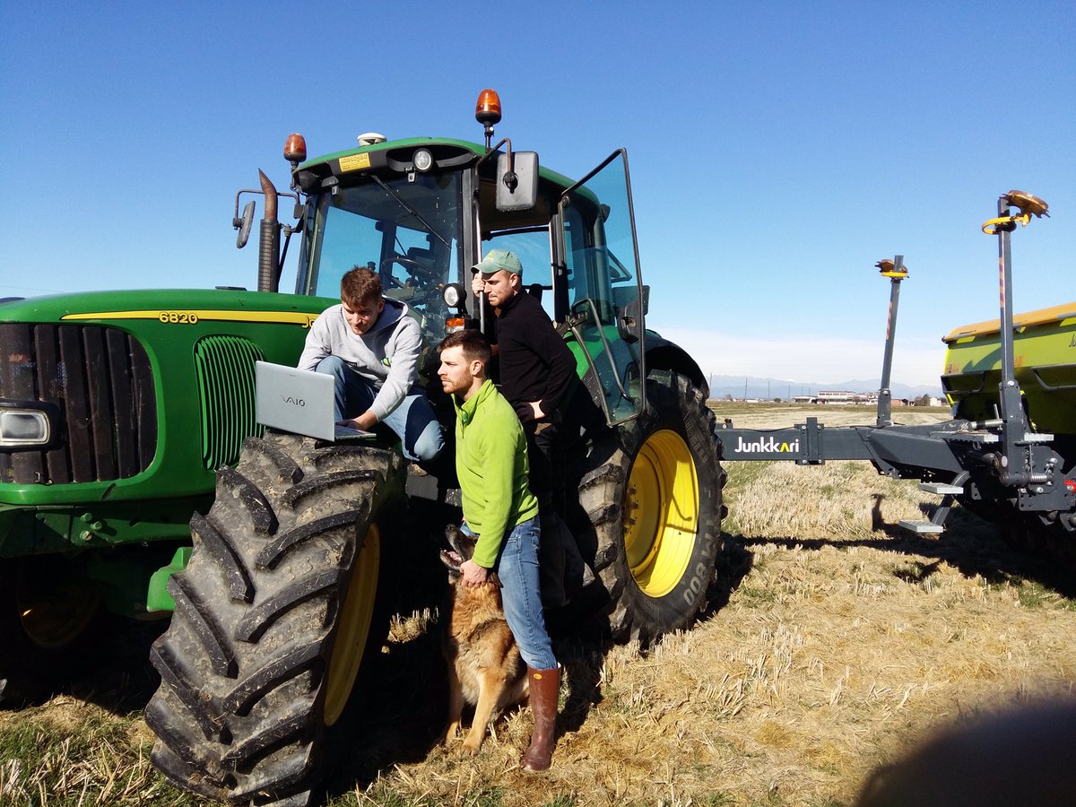 RisoPreciso in campo. Inizia la #campagna 2016. #youngfarmers in all'opera