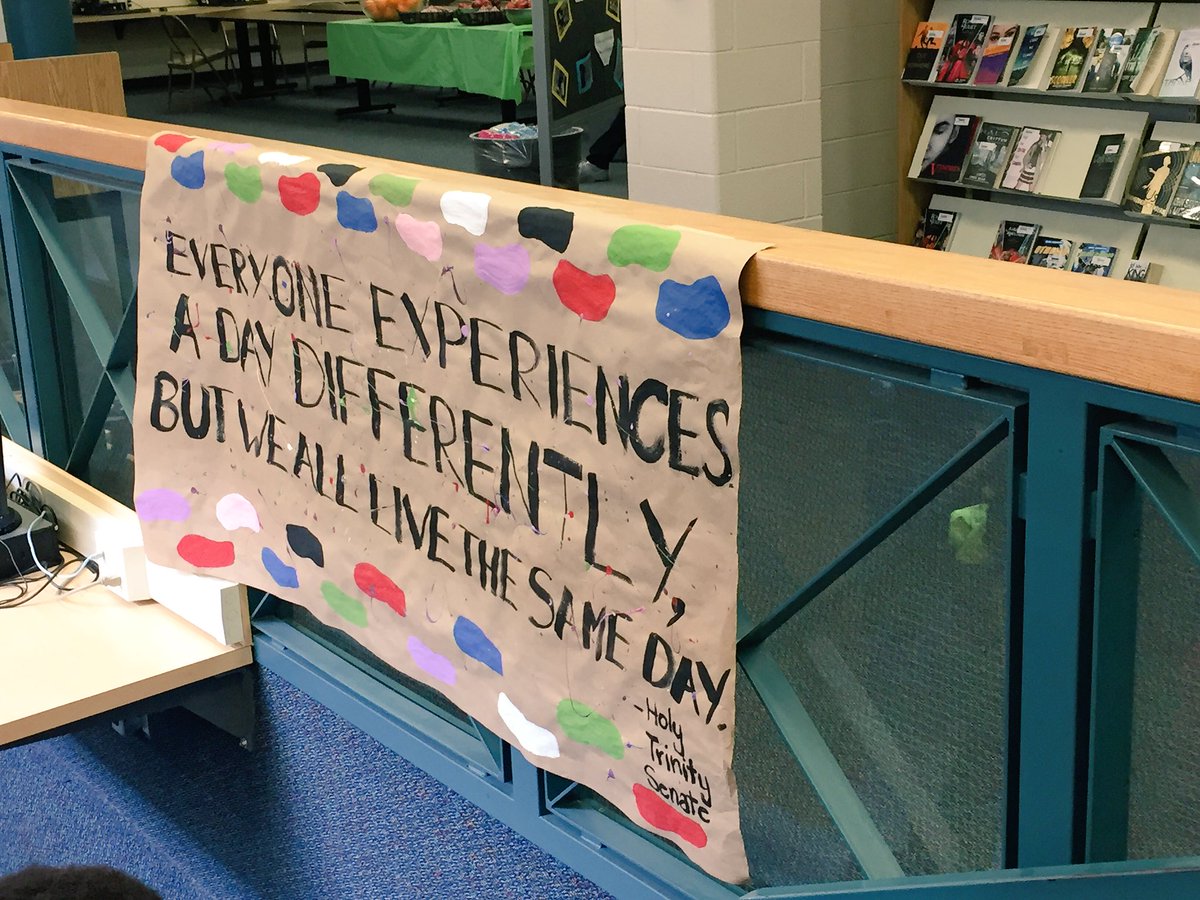 HCDSB's tweet photo. Shout-out to @HolyTrinityOak Student Senate for sharing words of wisdom! #HCknowmystory #HCDSBbelonging https://t.co/mZeaPWBkPr