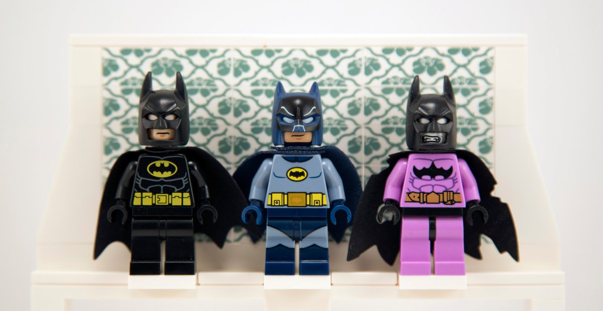 TheToyTemple's tweet image. #LEGO Batman old vs new.