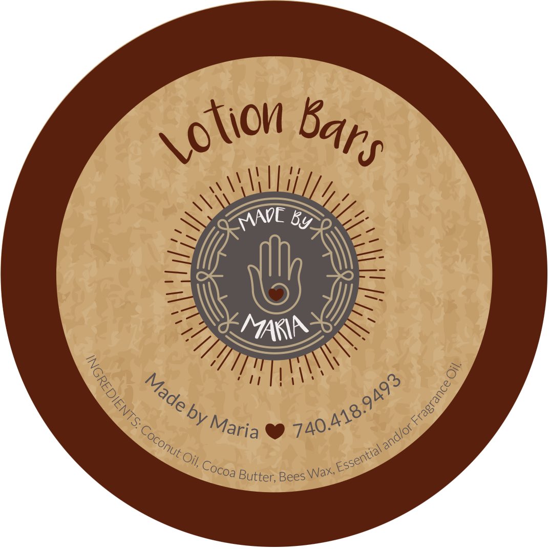 jsmcreative's tweet photo. Fun, new logo and labels for handmade goods #MadeByMaria https://t.co/RZESQTsz9P