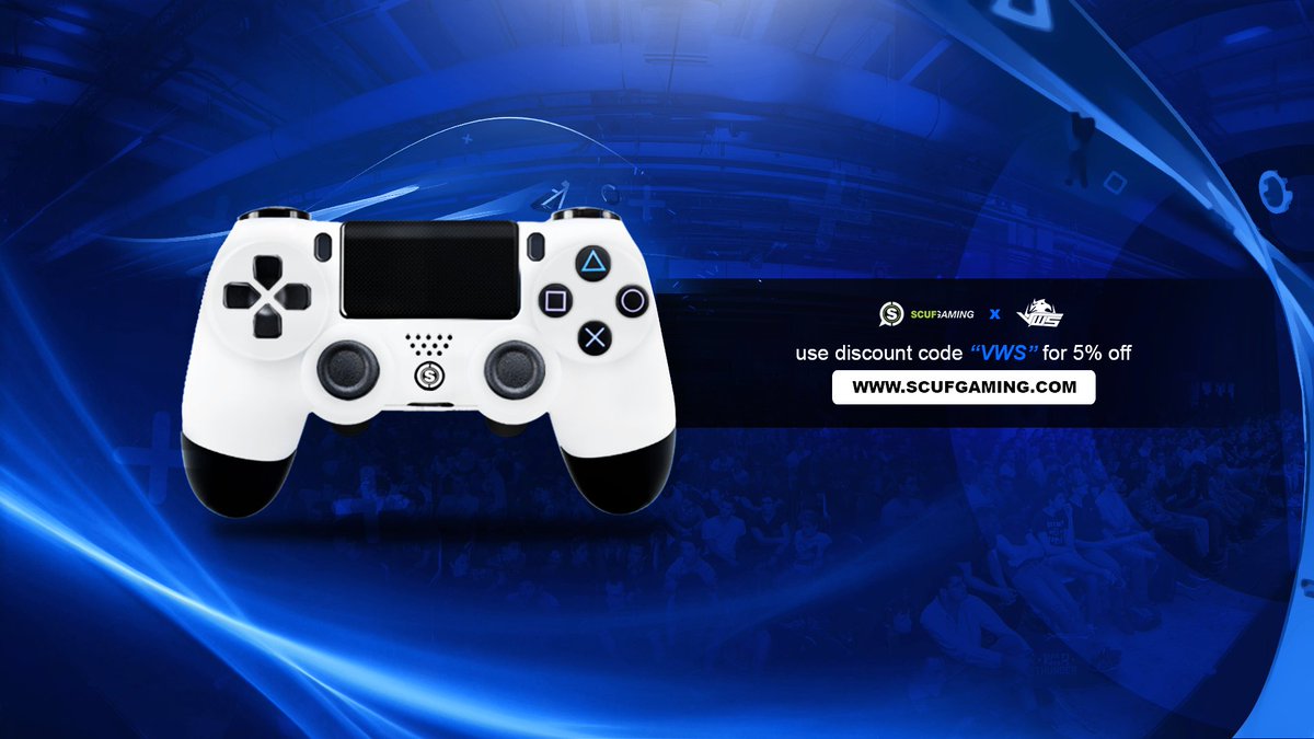Pick up your <a href="/ScufGaming/">SCUF</a> controller today! Use discount code "VwS" for 5% off your purchase. bit.ly/1FbCrFe