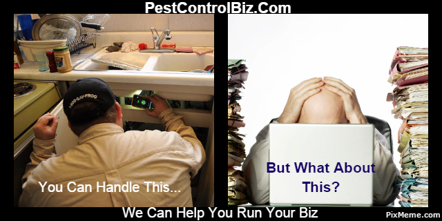 PestControlBiz1's tweet photo. We Can Help You with Every Aspect of the #pestcontrol #business! Top to bottom, Buy &amp; Sell, Appraise &amp; Organize https://t.co/WQVnNzI9Mw