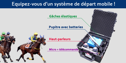 STARTline____'s tweet image. Système de départ de courses de #Trot  AUTONOME &amp;amp; TRANSPORTABLE ! 
&amp;gt; bit.ly/1Q92HXG