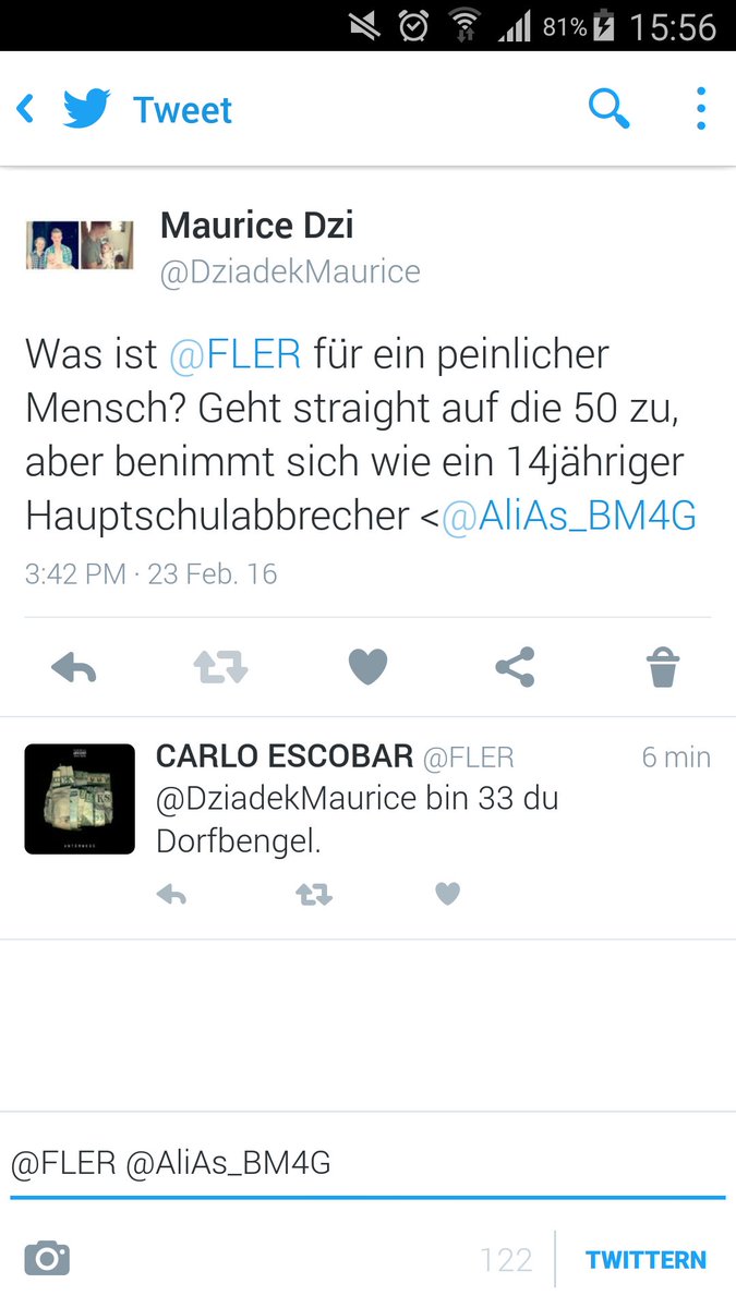 DziadekMaurice's tweet photo. Tweet löschen? Na aber wer wird denn gleich? @FLER @AliAs_BM4G https://t.co/pRhs7JWN7h