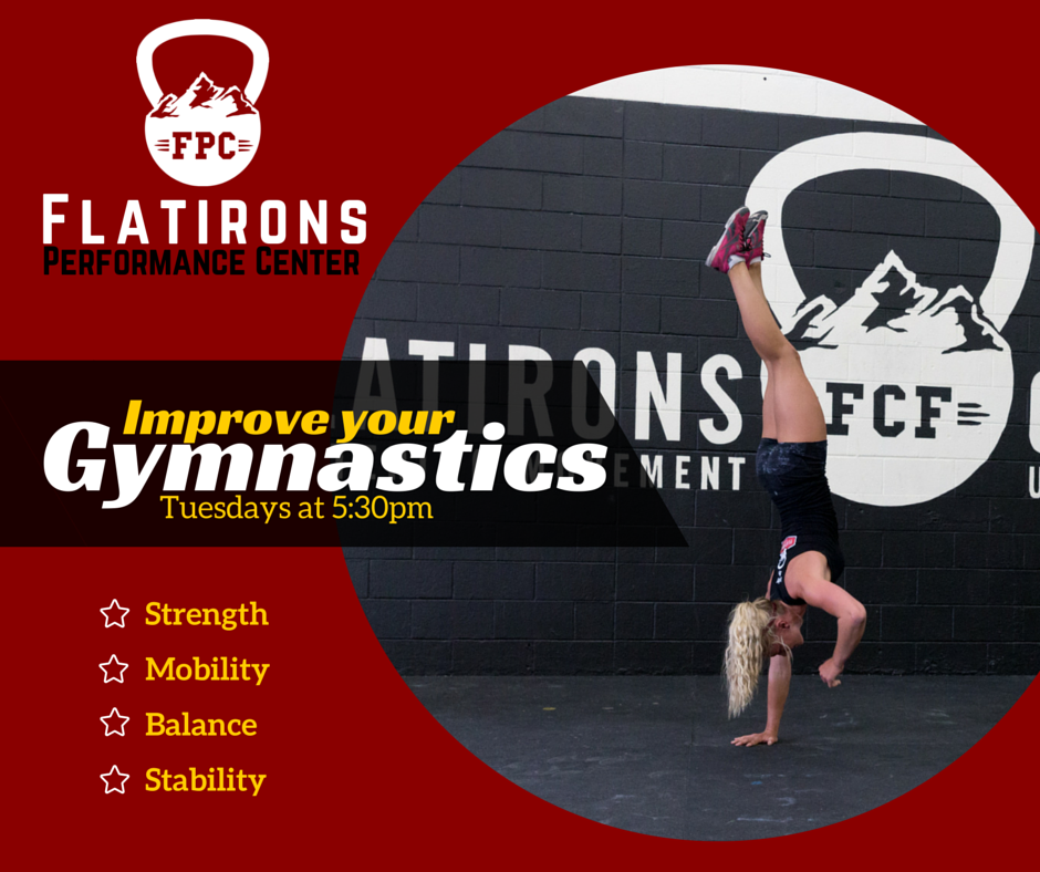 Tuesdays at 5:30pm! Get gymnasty!