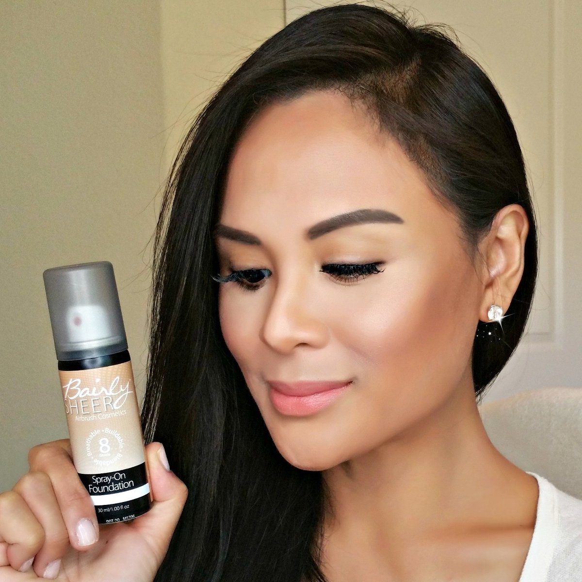 CasualCoco's tweet photo. New video! #bairlysheer Spray On Foundation #airbrushfoundation #sprayfoundation #youtuber #vlogger #beautyvlogger https://t.co/qFWHxJUixN