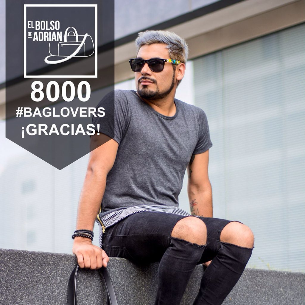 ElBolsoDeAdrian's tweet photo. Ya somos 8000 #BagLovers en #Facebook 🙌😻👜 #Fashionblogger #elbolsodeadrian https://t.co/5kqLcfrgr4 👜😻🙌 https://t.co/XAHD2JJqOH