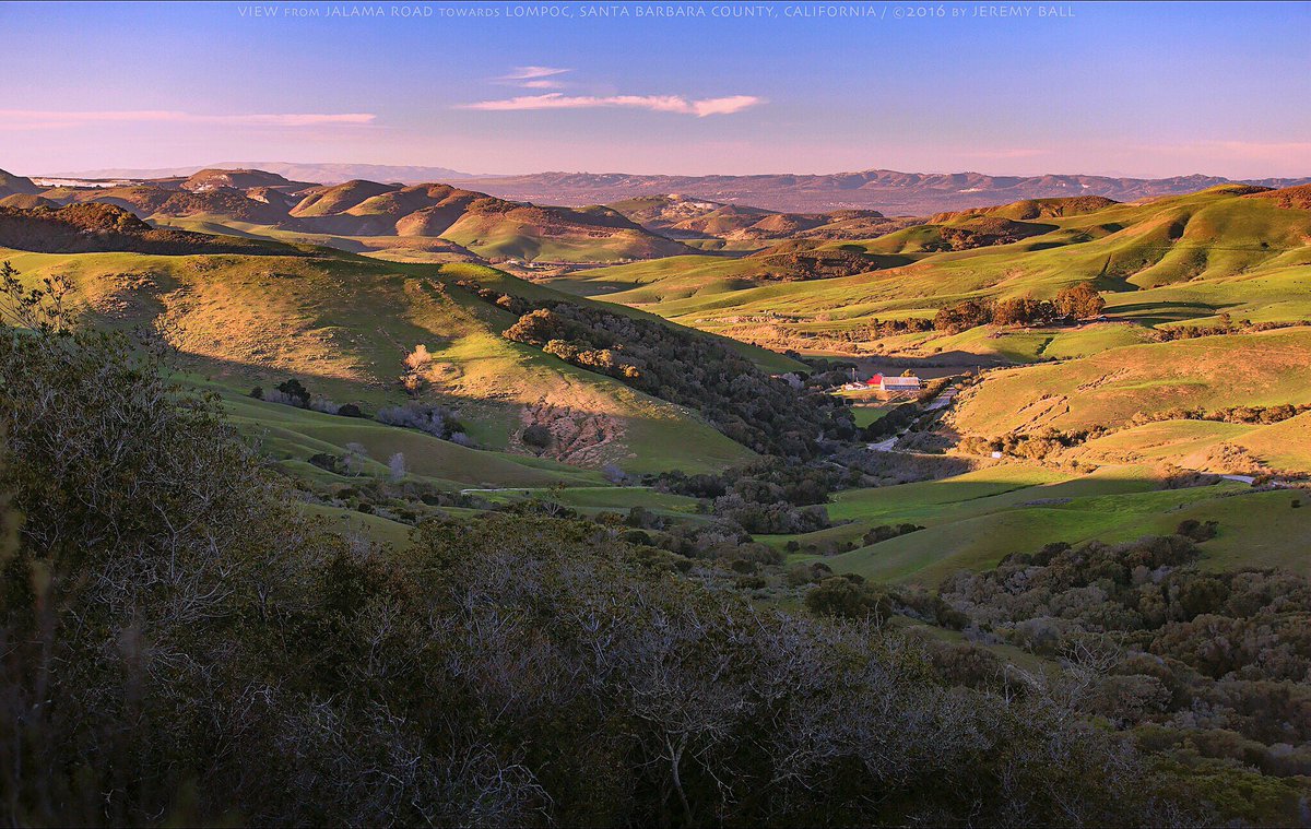 #sunset from #Jalama Rd. facing #Lompoc Valley! Great drives on local backroads! #ExploreLompoc #Local #Explore