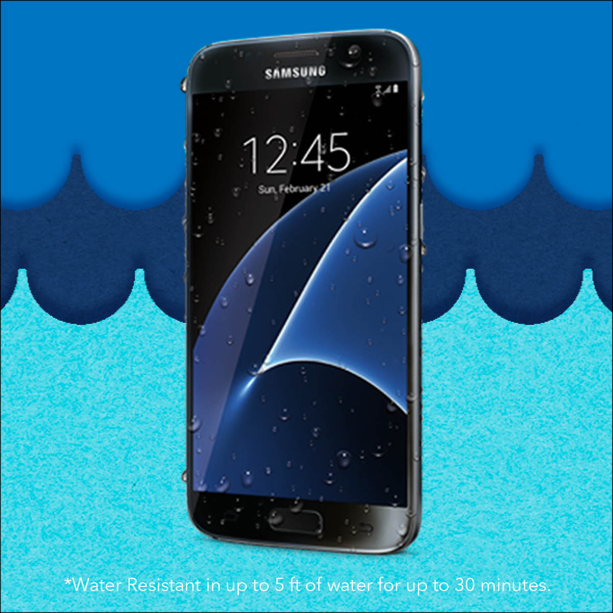 BestBuy's tweet photo. Day/night photos. Wet/dry phone.

Pre-order #TheNextGalaxy. It’s water resistant. https://t.co/yXQAn4nFkS #GalaxyS7 https://t.co/Nhb8y2hgwK