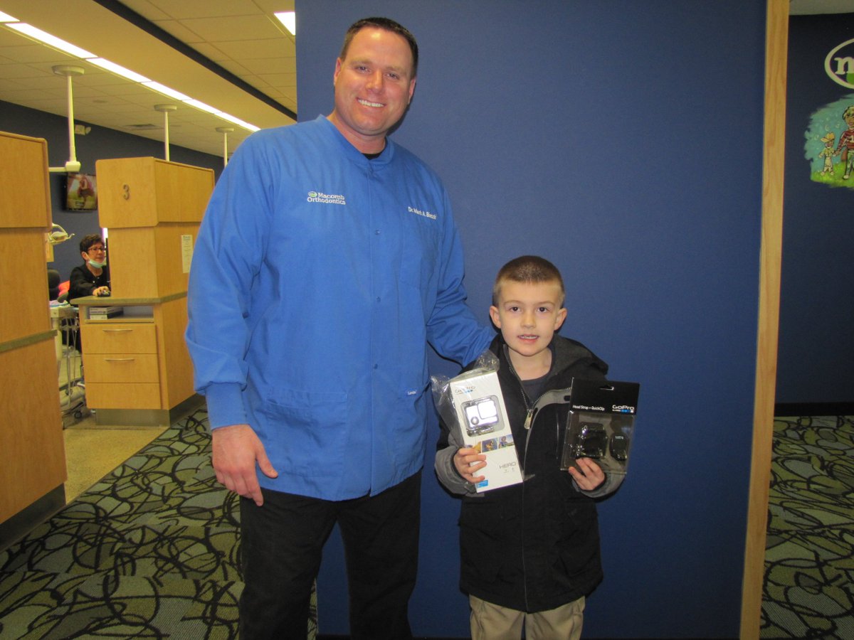 MOSmilz's tweet photo. Congratulations to John K.-winner of our latest MO Bucks Drawing!!! #braces #drbieszki #mobucks #prizes #gopro https://t.co/uMsvlM57Gy