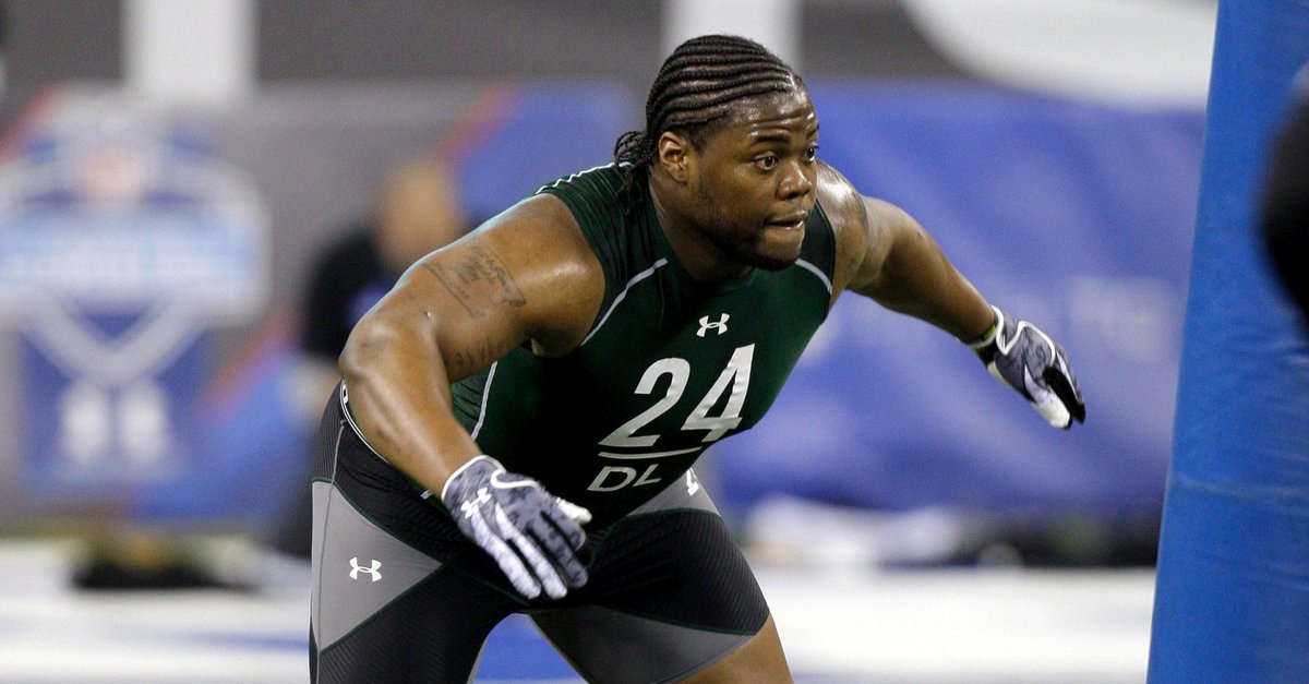 Linval Joseph Bench Press