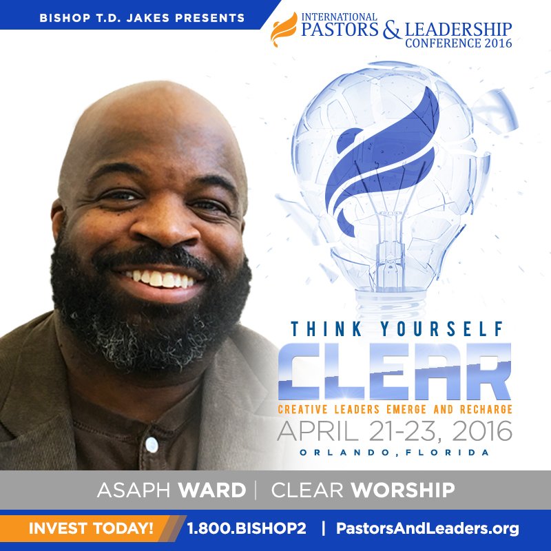 Join <a href="/AsaphWard/">asaphaward</a> at #PL2016 for "Instrumentation in Ministry". Register at PastorsAndLeaders.org TODAY!