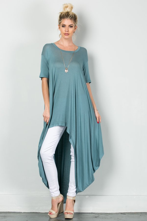 CSherree's tweet image. Spring fashion!  Hi low tunic dress with white skinny denim. It's a must this spring. Shop this look coming soon!