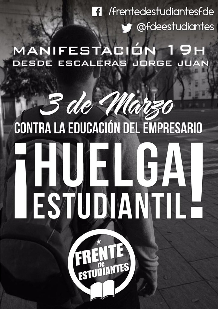 santblairedes's tweet photo. Próxima manifestación el 3 de marzo en contra el 3+2 ¡La lucha sigue cueste lo que cueste! https://t.co/M8OKocoFT3