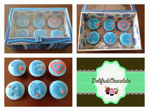 FrutiDeli's tweet photo. @FrutiDeli 
Deliciosos Cupcakes rellenos de chocolate y decorados con fondant.
#DulcesDetalles
#LosMejoresPostres https://t.co/vklsISRx1S