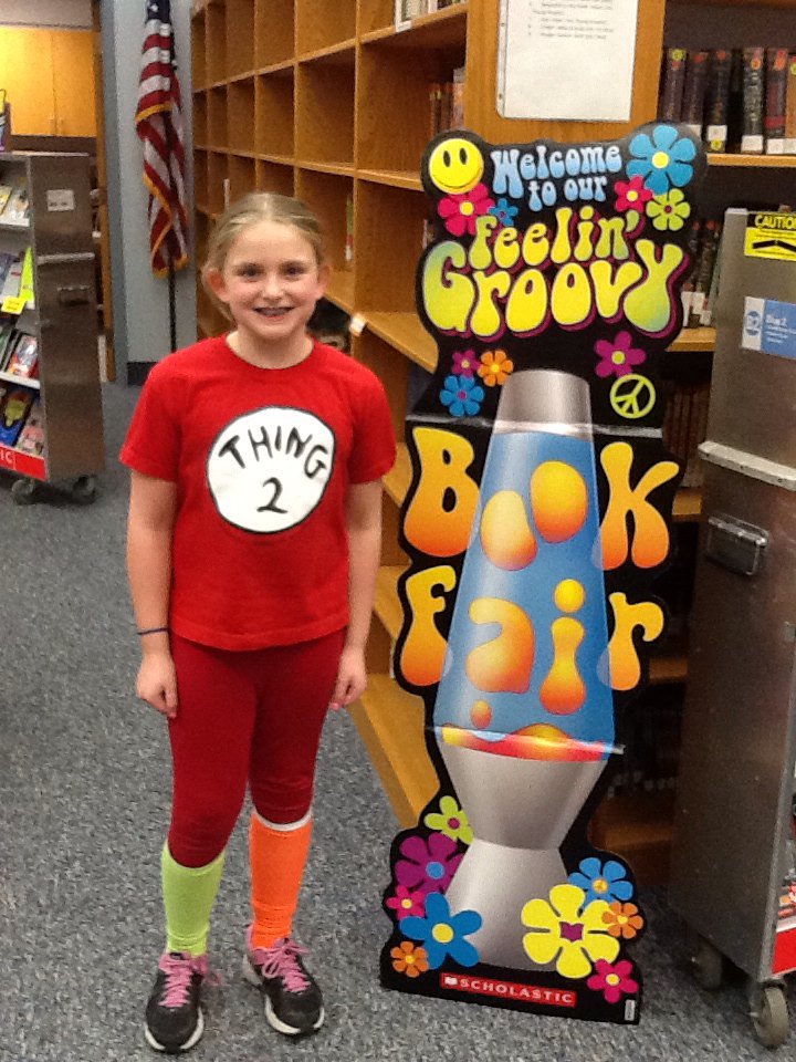 GISbooknerd's tweet photo. Feeling Groovy Book Fair! #gcscpride #gcbookbuzz https://t.co/ent3nm62Z2