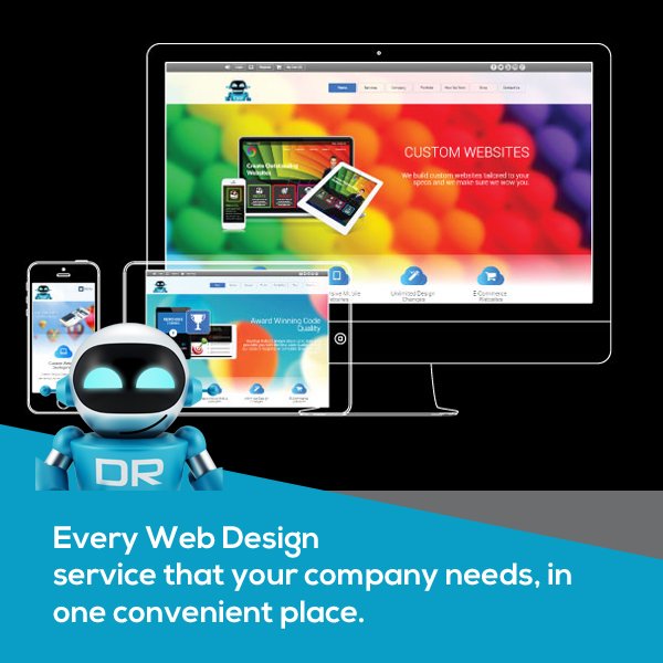 DevelopRobots's tweet image. Develop Robots brings your web design ideas to life. Find out at DevelopRobots.com #WebDesign #DevelopRobots