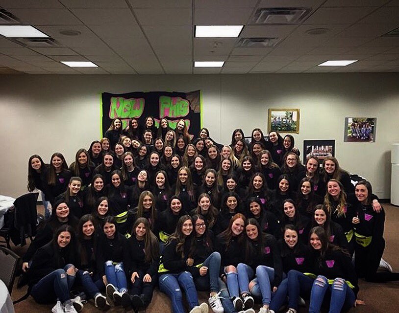 Alpha Epsilon Phi ♡ Phi Chi tweet media