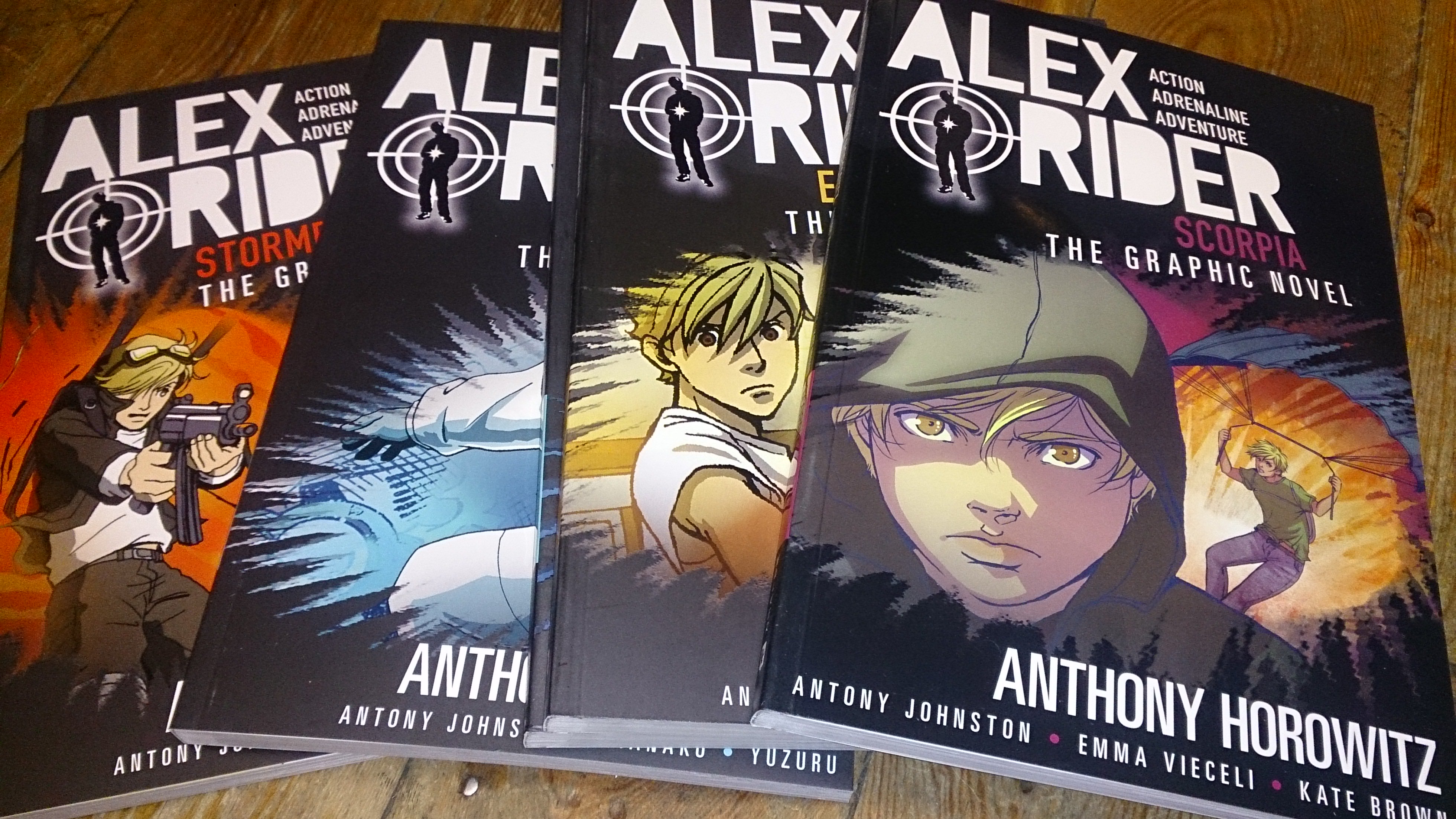 Alex Rider Scorpia Graphic Novel