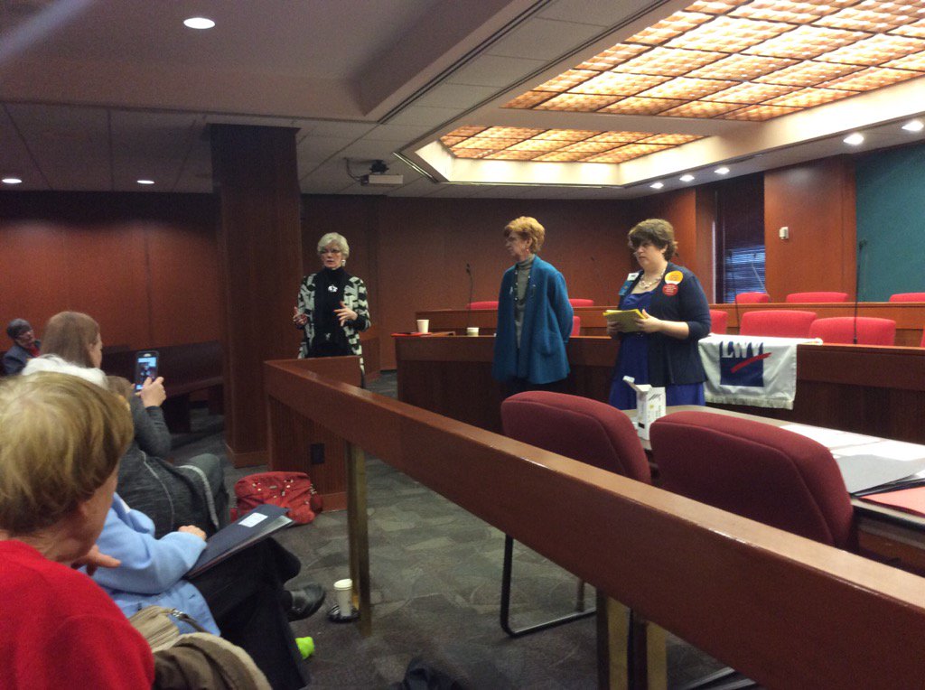 League of Women Voters of GA and the US in action! <a href="/JudyDuffyLWVUS/">Judy C. Duffy</a> <a href="/LWV/">League of Women Voters of the US</a> <a href="/LWVGA/">LWV of Georgia</a>