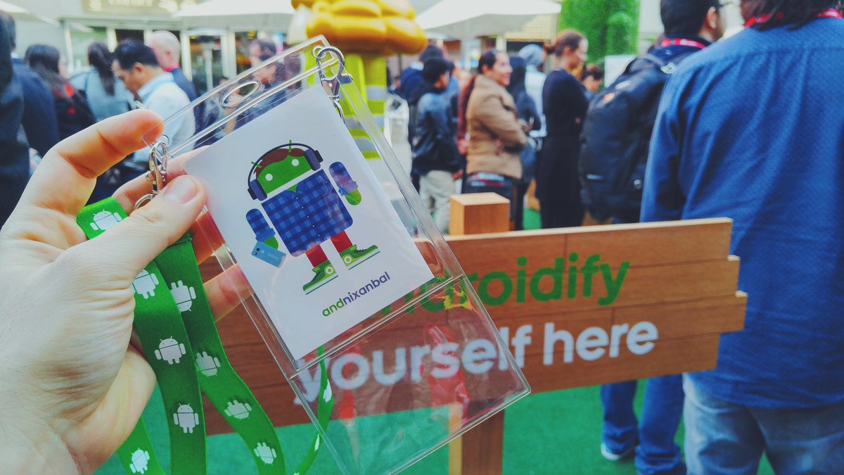nixanbal's tweet image. Yay! #androidify #mwc16 #nixanbal