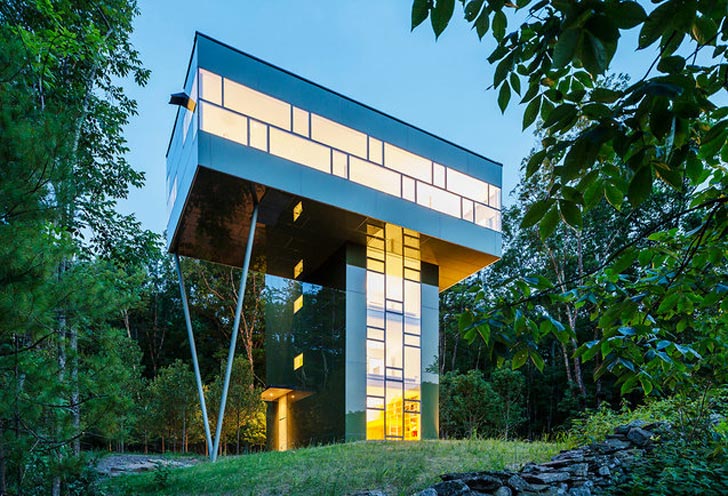 eState_inc's tweet photo. Could you live in this Ultra-Modern βTreehouseβ? #ModernTreeHouse https://t.co/iCxMYSGzC8 https://t.co/S2uch5W8nw