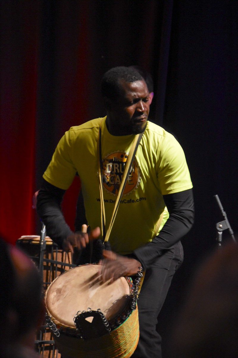 CyFairJoel's tweet image. .@DrumCafeUSA's Abou Sylla breaks it down at #tspra16 #prfit