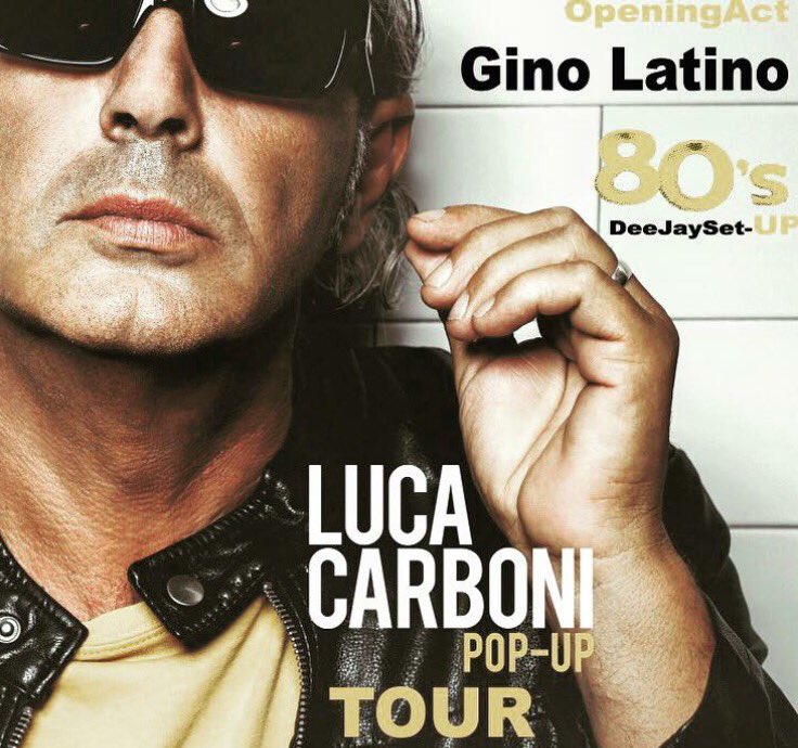 Stasera la felicità del PopUp Tour di <a href="/lucacarboni/">luca carboni</a> è arrivata a San Biagio di Callalta (TV) OpeningAct 80's